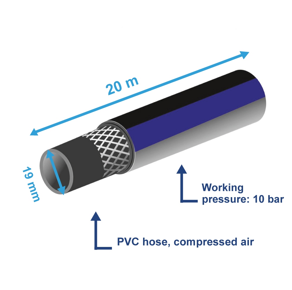 pics/Feldtmann/Fittings and hoses/6575/tector-6575-compressed-air-pvc-hose-with-couplings-19mm-20m-second-picture.jpg